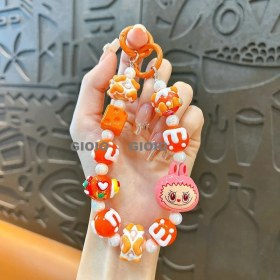 Resim Silver1 Yeni Sevimli Çizgi Film Işıklı Işık Kulomi Büyük Kulak Köpek Hediye Kutusu Anahtarlık Araba Okul Çantası Dıy Kolye Hediye (Yurt Dışından) 