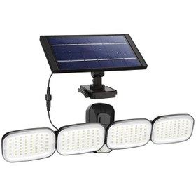 Resim Powermaster 6 Volt - 3 Watt Solar Panelli Hareket Sensörlü 200 SMD Ledli Lamba PM-8048 