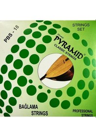 Resim Pyramid Pbs-018 Kısa Sap Bağlama Teli Takımı 3 Paket 