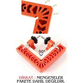 Resim 20 cm Ahşap Marangoz Gönye, Hobi ve El Işleri Için Uygun 