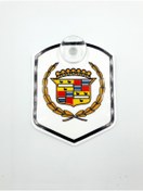 Resim BsElektronik Etiketçilere Özel Cadillac Cam Süsü Pleksi Vantuzlu Arma (552064189) 