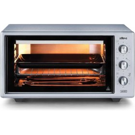 Resim Stilevs Jett 4510 Midi Fırın - Gümüş 
