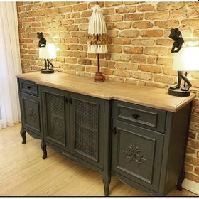 Resim Masifart_Mobilya Masifart Gertun Hakisi Kapaklı Konsol 