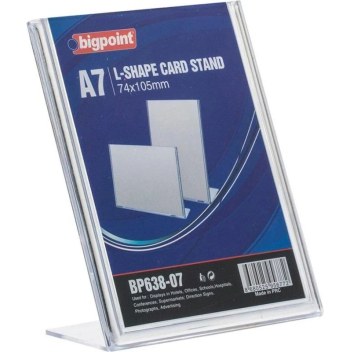 Şık Masaüstü Broşürlük A7 Dikey, Düzenli ve Kullanışlı Tasarım