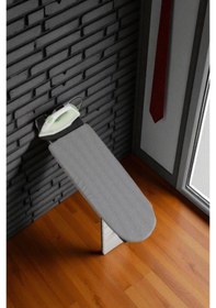 Resim Ütü Masası Papatya Duvara Monte Katlanabilir Ütü Masası Pratik Sağlam Metal Yapılı Beyaz 