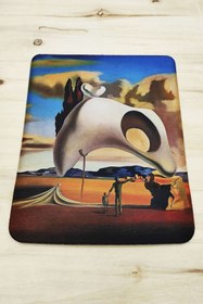 Resim EL YAPIMI Salvador Dali - Dikdörtgen Mouse Pad Bilek Destekli 3 