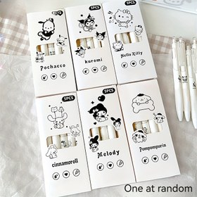 Resim 1 Adet Sanrio Hello Kitty Ve Arkadaşları Jel Fırça - Pürüzsüz Yazma, Dayanıklı İnce Uç, Ofis Ve Çalışma Için Uygun - İdeal Hediye Takımı 