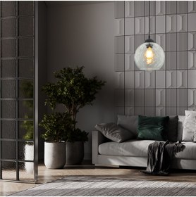 Resim DzynLighting ÇATLATMA ŞEFFAF CAM TEKLİ SARKIT 