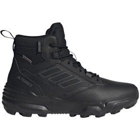 Resim Adidas Terrex Unıty Lea Erkek Spor Ayakkabı - If4987 Siyah 