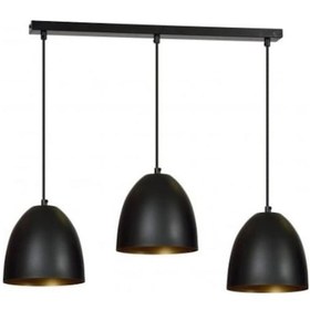 Resim Mylights Metal Sarkıt Avize Mesa Üsütü Tezgah Ve Bar Üstü Üçlü 