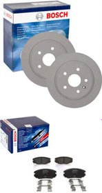 Resim Opel İnsignia A Ön Fren Disk ve Balata Takımı Bosch Marka 0986479543 - 0986494279 