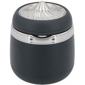 Resim Carub Araç İçi Küllük Porselen + Abs 7 Renk Işıklı Kapaklı Yanmaz Koku Geçirmez Krom Siyah Renk Br2944644 