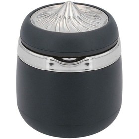 Resim Carub Araç İçi Küllük Porselen + Abs 7 Renk Işıklı Kapaklı Yanmaz Koku Geçirmez Krom Siyah Renk Br2944644 