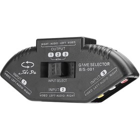 Resim Tenfowee Siyah Abs Rca Av Switcher 3 Giriş 1 Çıkış, Manuel Video Ses Değiştirici, Dvd/tv Oyun Konsolu Uyumlu, Geri Dönüşsüz Güç Gerektirmeyen Donanım Diğer 