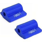 Resim Hightower Suzuki V-strom Vites Koruyucu - 2 Adet Mavi Kaymaz Pedal Kılıfı Dl250 Dl650 Dl1000 