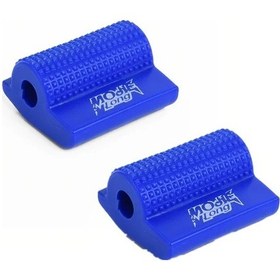 Resim Hightower Suzuki V-strom Vites Koruyucu - 2 Adet Mavi Kaymaz Pedal Kılıfı Dl250 Dl650 Dl1000 