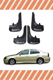 Resim bgfix Hyundai Accent Milenyum Sports Yazılı 4'lü Tozluk Çamurluk Paçalık 
