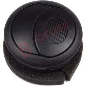 Resim Fiat Fiorino 3 Qubo Citroen Nemo Peugeot Bipper için Kalorifer Izgarası Orta Kısım Torpido Havalandırma Difüzörü 735460869 