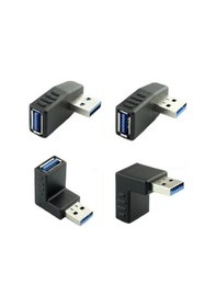 Resim 4461 Usb 3.0 90 Derece Çevici Dönüştürücü Adaptör Seti 4in1 