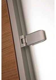 Resim Thr-2201-snbr Thoor Quınn Cam Kapı Menteşesi duvardan Cama 