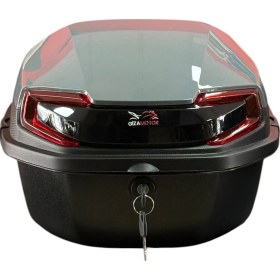 Resim Motosiklet Çantası 33 Litre Işıklı -Sırt Dayamalı Model 