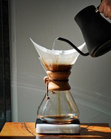 Resim Chemex 4 Cup Ahşap Tutacaklı Kahve Demleme Ekipmanı 