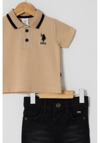 Resim U.s. Polo Assn Erkek Bebek Bej Takım 5274-48227 Bej 