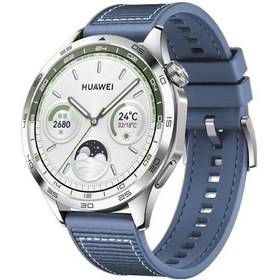 Resim Xianwen Sones Huawei Watch Gt4 46 Mm Naylon Hibrit Örgü Silikon 