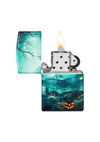 Resim Zippo 49352 Horror Goth Design Çakmak 