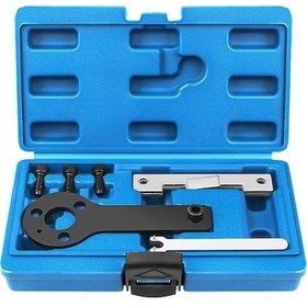 Resim Motor Eksantrik Mili Hizalama Zamanlama Kilitleme Alet Takımı Motor Zamanlama Alet Seti Saklama Kutulu Motor Eksantrik Mili 