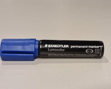 Resim Staedtler Mavi Kesik Uç Lumocolor Permament (1-385-3) 