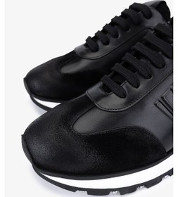 Resim Valmenti Erkek Hakiki Deri Siyah Süet Sneakers & Spor Ayakkabı 1093 1898 Erk Ayk Sk25-26 Sıyah Suet/syh Siyah 