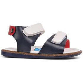 Resim Şiringenç 210109 Lacivert-beyaz-kırmızı Comfort Erkek Çocuk Sandalet 001 