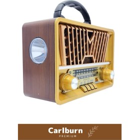 Resim Kaliteli Yüksek Sesli Retro Nostalji Bluetooth Bağlantılı USB Sd Kart Radyo Mp3 Player Müzik Kutusu 