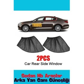 Resim Honda Integra 1998 - 2001 Coupe Uyumlu Yan Cam Güneşliği Ön Veya Arka 