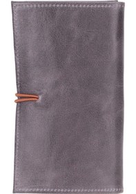 Resim Deri Kablo Aksesuar Taşıma Çantası Antik Gri 