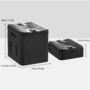 Resim Maxaccess 1 Adet Katlanır Portatif Kamp Tuvaleti Siyah Outdoor Karavan Ve Doğa Yürüyüşü İçin 