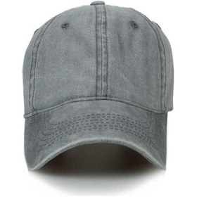 Resim Beyzbol Şapkası %100 Pamuk Düz Eskitme - Yeni Sezon Unisex (543066033) 