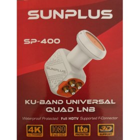 Resim Sunplus SP-400 Quad Üniversal Bağımsız Dörtlü Lnb 