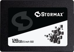 Resim 128GB SSD 2 5" Sata3 550-530MB/S Black SERI-SMX-SSD30BLCK/128G Stormax