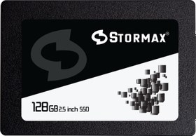 Resim 128GB SSD 2 5" Sata3 550-530MB/S Black SERI-SMX-SSD30BLCK/128G 