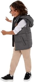 Resim U.S. Polo Assn. Erkek Çocuk Koyu Bej Pantolon (Kanvas-Chino) 50317270-VR088 