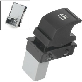 Resim Parçazamanı Volkswagen Passat 2006-2010 Cam Açma Düğmesi Tek Arka Sağ 