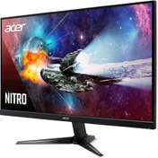 Resim Acer NitroQG241Ybii 23.8 inç 1 ms HDMI 75 Hz LED Full HD Oyun Bilgisayar Monitörü 