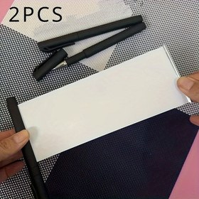 Resim 2/3/6 adet Siyah Çekme Kağıt Şerit Kalem, Eğlenceli Kendi İçinde Tasarımı, Sınav Notları ve Yaratıcı Yazma için Mükemmel, Yenilikçi Tek Paket Hediye, Dayanıklı Plastik Malzeme 