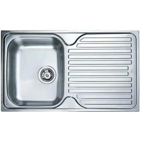 Resim Teka Prıncess 50 B - Sağ Damlalıklı Paslanmaz Çelik Eviye 