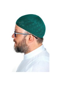 Resim Mercan Namaz Takkesi Açık Yeşil 12 Adet 