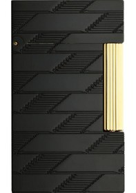 Resim S.t. Dupont Line 2 Cling 1872 Monogram Black Puro Çakmağı 16179 