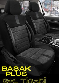 Resim TROBUS Citroen Berlingo 2005-2018 Gri Başak Plus Serisi 2+1 Ticari Kumaş 