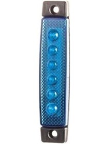 Resim Emır Parmak Lamba 24v 6 Ledlı Mavı 1 Adet 